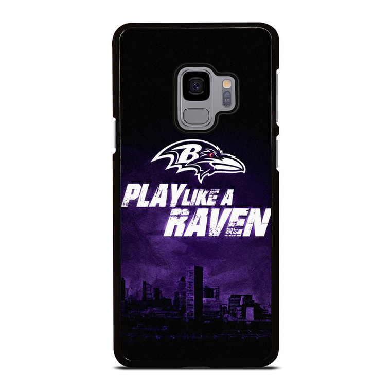 BALTIMORE RAVENS WORD Samsung Galaxy S9 Case Cover