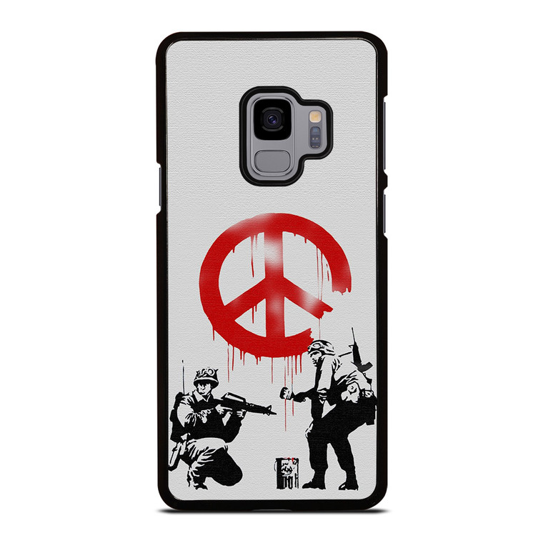 BANKSY ART PEACE Samsung Galaxy S9 Case Cover