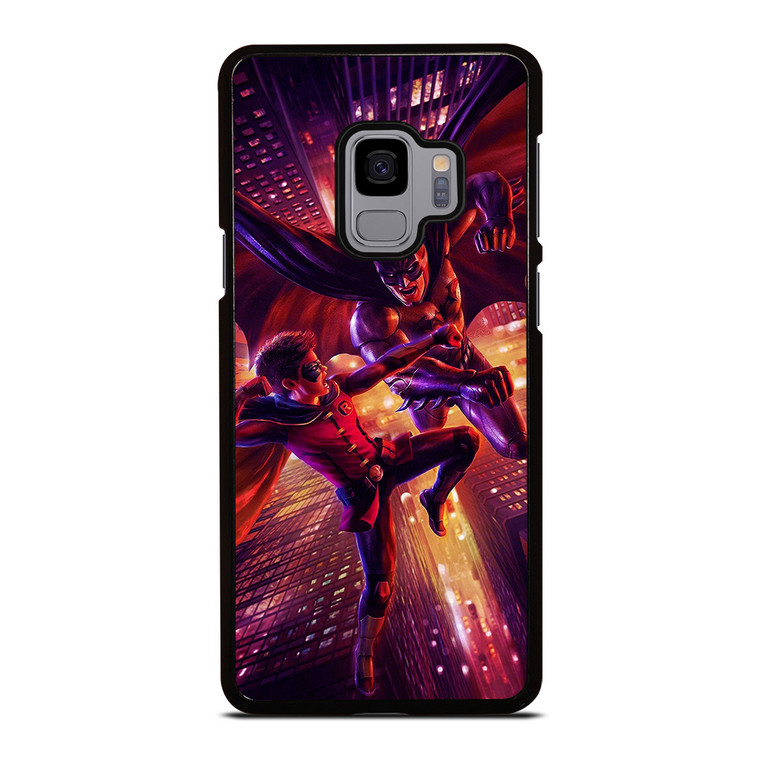 BATMAN AND ROBIN FIGHT Samsung Galaxy S9 Case Cover