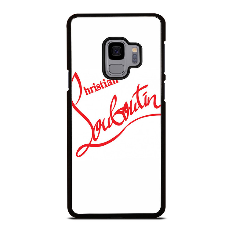 CHRISTIAN LOUBOUTIN WHITE Samsung Galaxy S9 Case Cover
