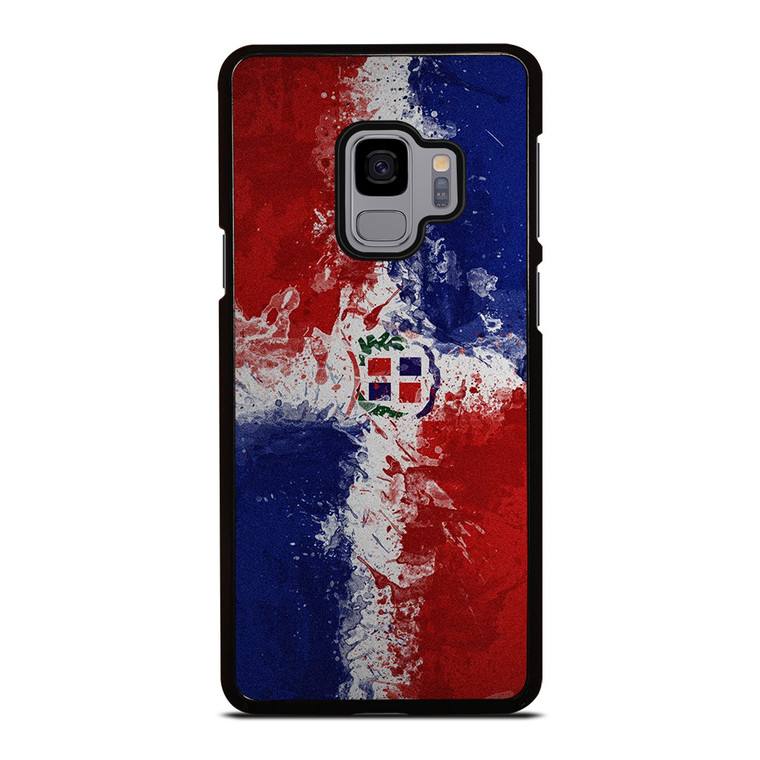 DOMINICAN REPUBLIC FLAG ART Samsung Galaxy S9 Case Cover