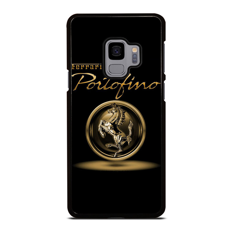 FERRARI PORTOFINO GOLD Samsung Galaxy S9 Case Cover