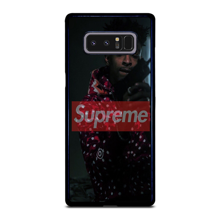 21 SAVAGE SUPREME RAPPER Samsung Galaxy Note 8 Case Cover