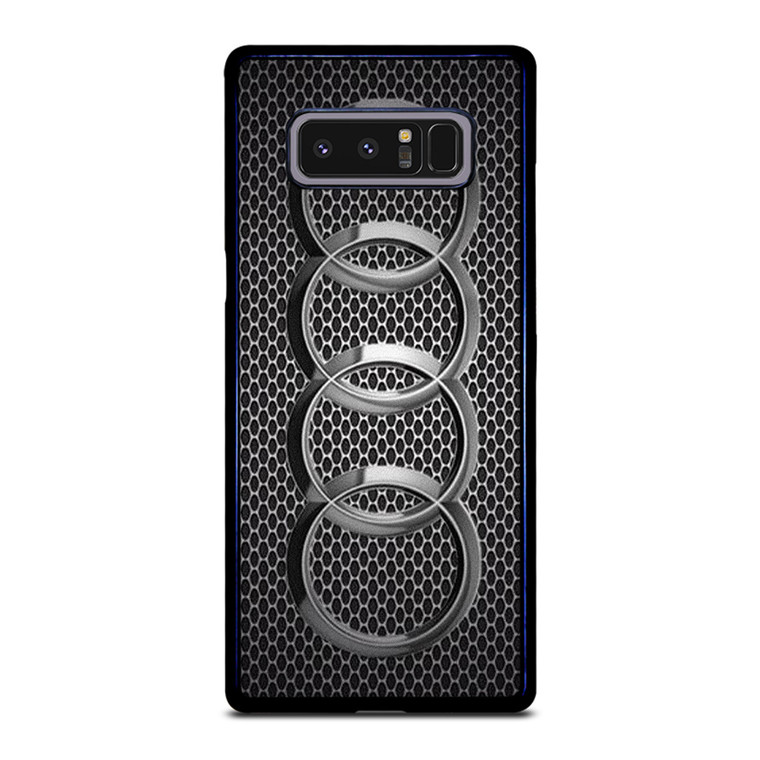 AUDI CAR METAL LOGO Samsung Galaxy Note 8 Case Cover