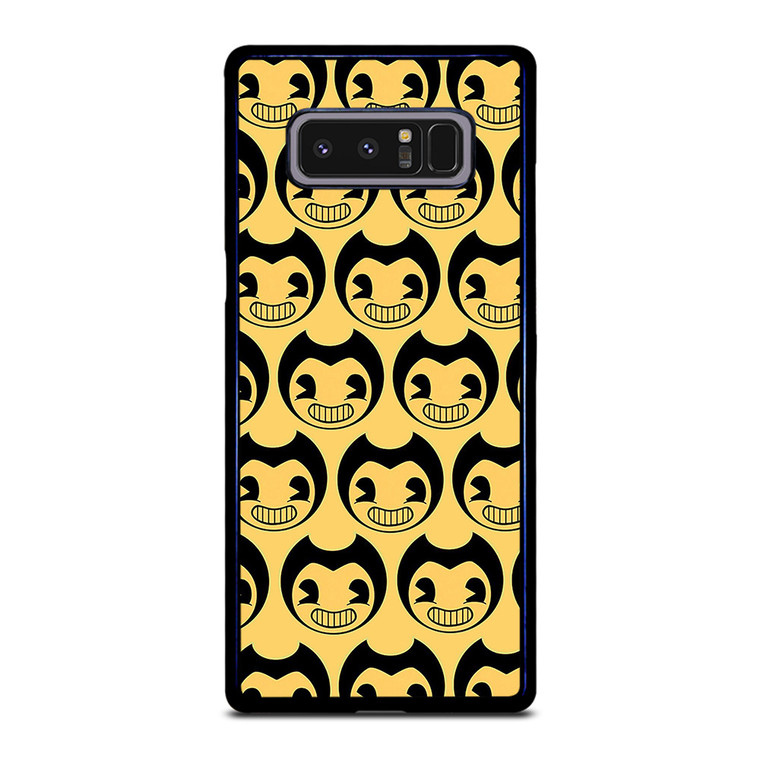 BENDY AND THE INK MACHINE PATTERN Samsung Galaxy Note 8 Case Cover BENDY AND THE INK MACHINE PATTERN Samsung Galaxy Note 8 Case Cover