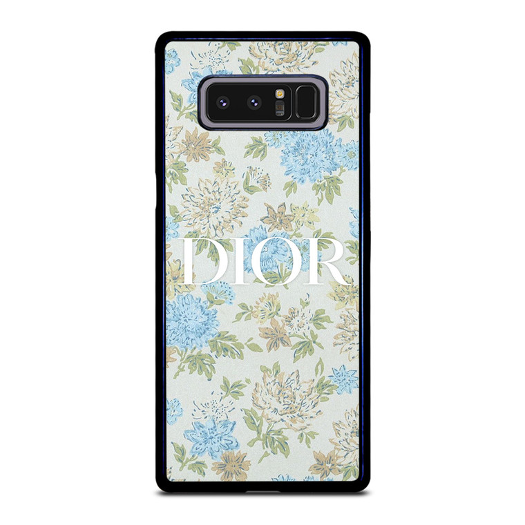 CHRISTIAN DIOR LOGO FLORAL Samsung Galaxy Note 8 Case Cover