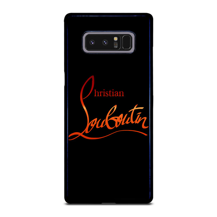 CHRISTIAN LOUBOUTIN RED LOGO Samsung Galaxy Note 8 Case Cover