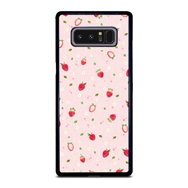 CUTE STRAWBERRY PATTERN Samsung Galaxy Note 8 Case Cover