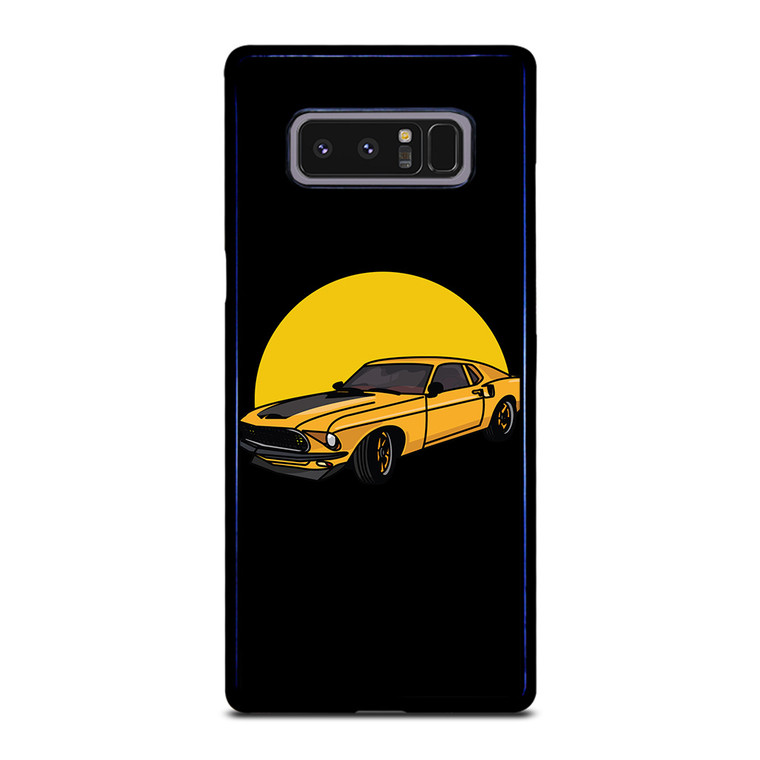 FORD MUSTANG CARTOON Samsung Galaxy Note 8 Case Cover