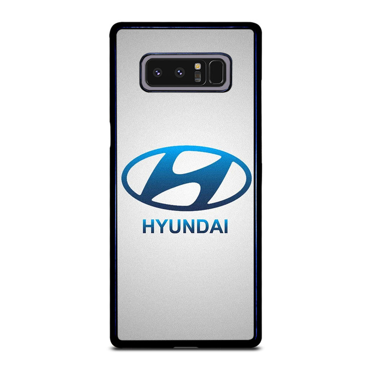 HYUNDAI SILVER LOGO Samsung Galaxy Note 8 Case Cover