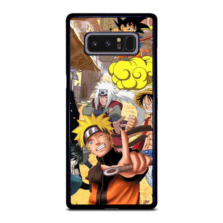 JAPANESE ANIME CROSSOVER Samsung Galaxy Note 8 Case Cover