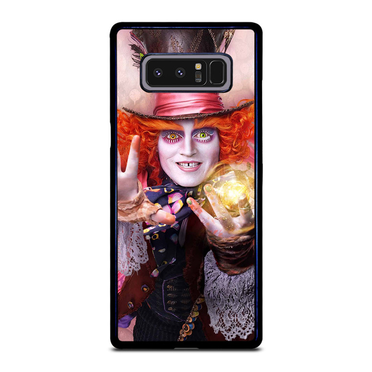 MAD HATTER ALICE IN WONDERLAND MOVIES 2 Samsung Galaxy Note 8 Case Cover