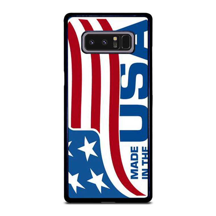 MADE IN USA LOGO Samsung Galaxy Note 8 Case Cover