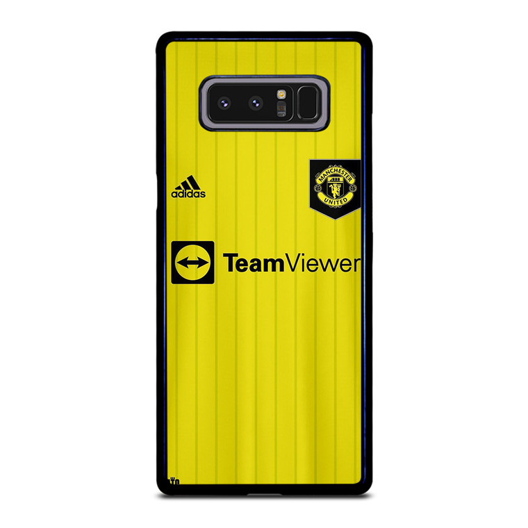 MANCHESTER UNITED GREEN AWAY JERSEY Samsung Galaxy Note 8 Case Cover MANCHESTER UNITED GREEN AWAY JERSEY Samsung Galaxy Note 8 Case Cover