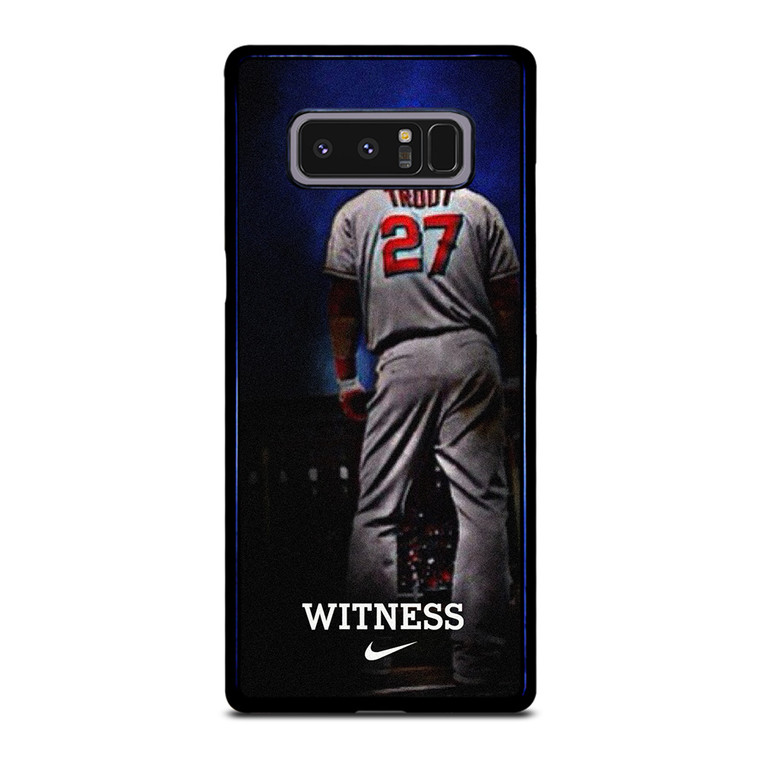 MIKE TROUT LOS ANGELES ANGELS MLB 2 Samsung Galaxy Note 8 Case Cover