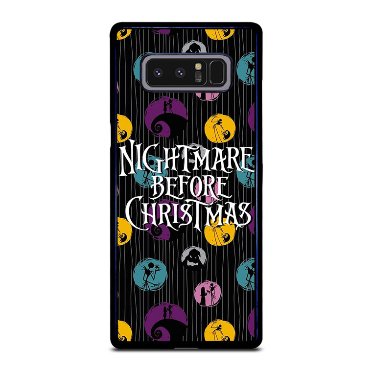 NIGHTMARE BEFORE CHRISTMAS PATTERN Samsung Galaxy Note 8 Case Cover NIGHTMARE BEFORE CHRISTMAS PATTERN Samsung Galaxy Note 8 Case Cover