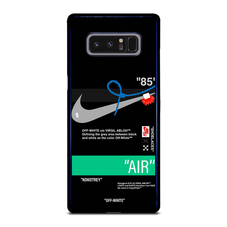 NIKE AIR OFF WHITE Samsung Galaxy Note 8 Case Cover NIKE AIR OFF WHITE Samsung Galaxy Note 8 Case Cover
