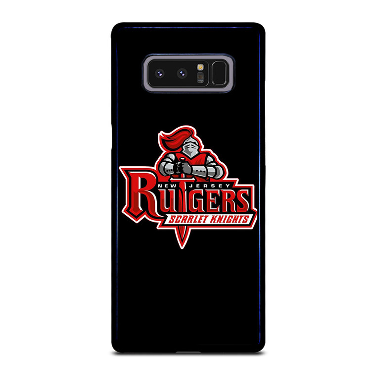 RUTGERS SCARLET KNIGHTS FOOTBALL LOGO Samsung Galaxy Note 8 Case Cover