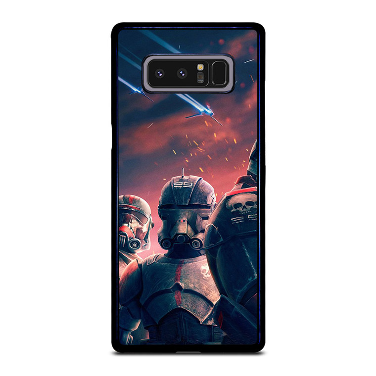 STAR WARS THE BAD BATCH CARTOON Samsung Galaxy Note 8 Case Cover