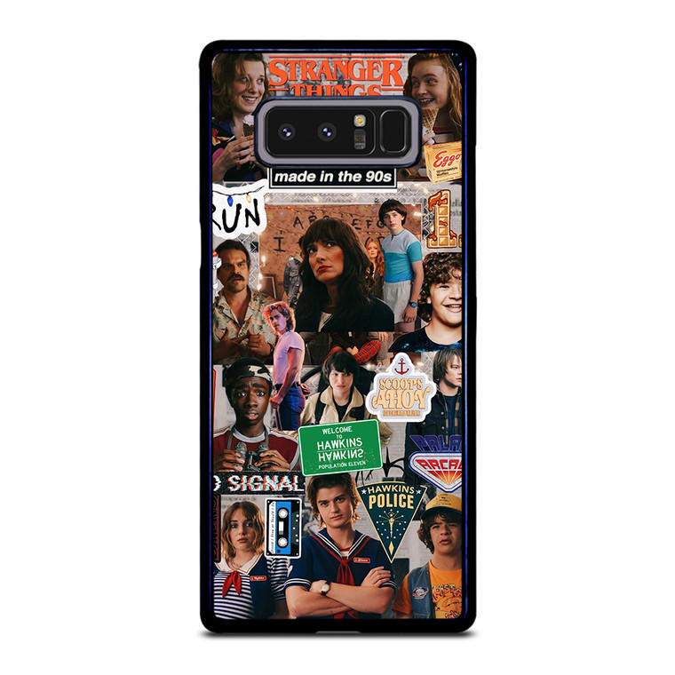 STRANGER THINGS AESTHETIC COLLAGE Samsung Galaxy Note 8 Case Cover