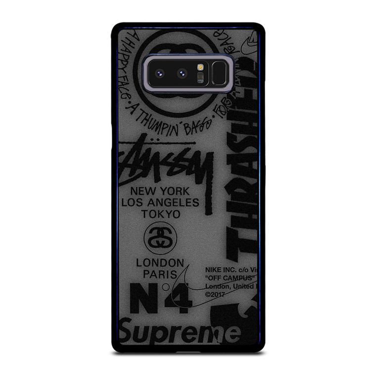SUPREME STUSSY HYPEBEAST Samsung Galaxy Note 8 Case Cover