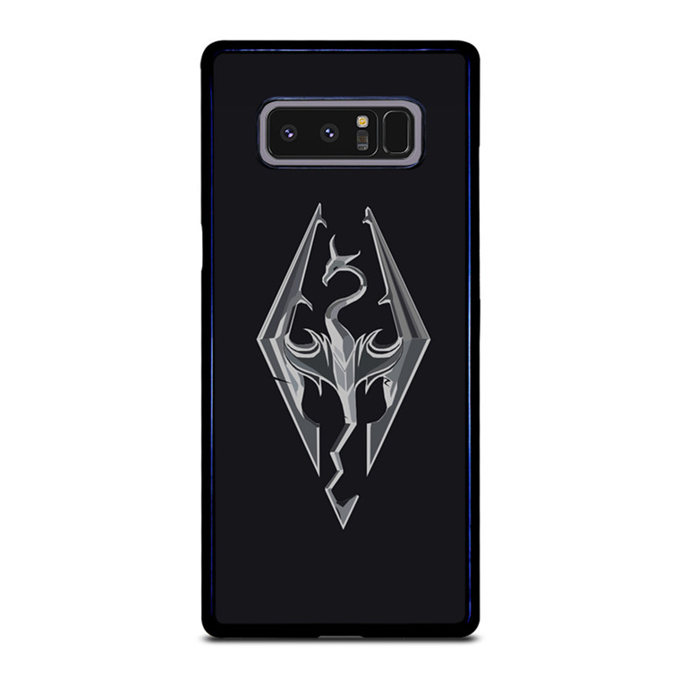 THE ELDER SCROLLS SKYRIM FLAT LOGO Samsung Galaxy Note 8 Case Cover