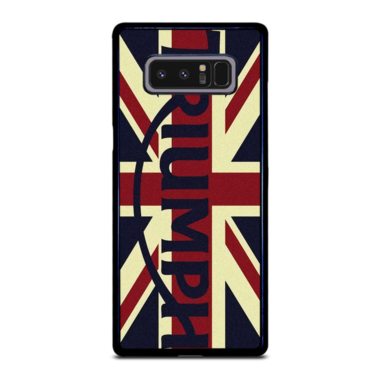 TRIUMPH MOTORCYCLES UNION JACK 2 Samsung Galaxy Note 8 Case Cover