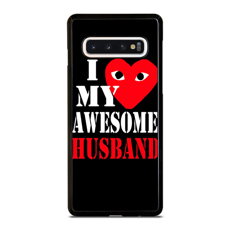 I LOVE MY HUSBAND COMME DES GARCONS Samsung Galaxy S10 Case Cover