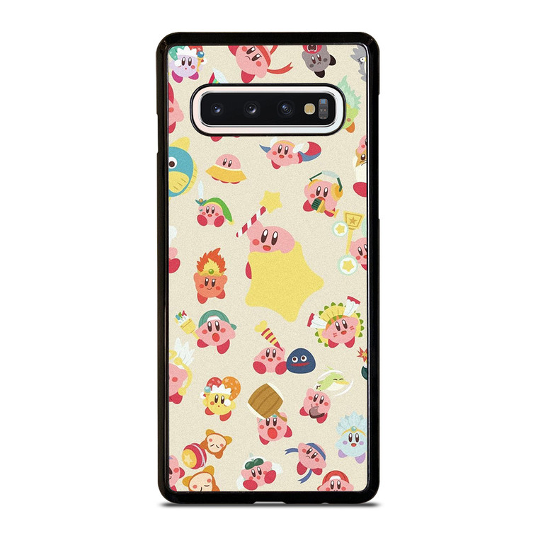 KIRBY CUTE PATTERN Samsung Galaxy S10 Case Cover