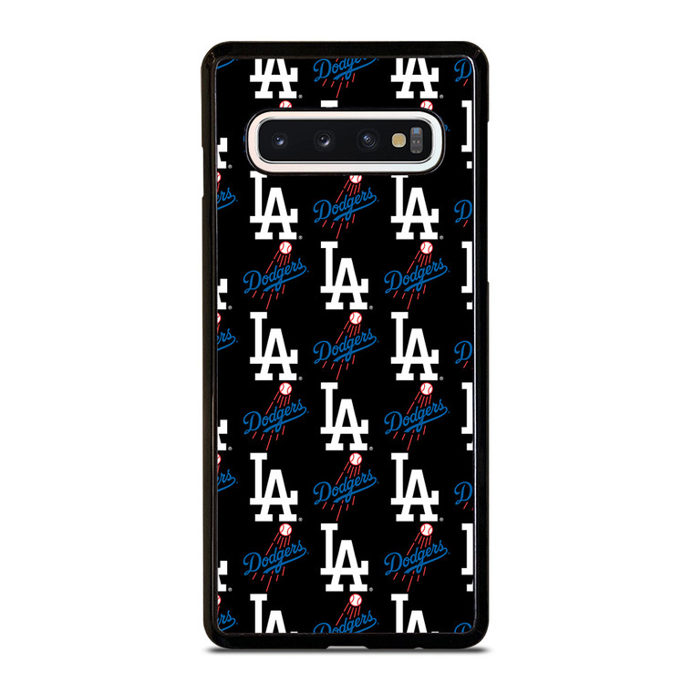 LOS ANGELES DODGERS BASEBALL PATTERN Samsung Galaxy S10 Case Cover