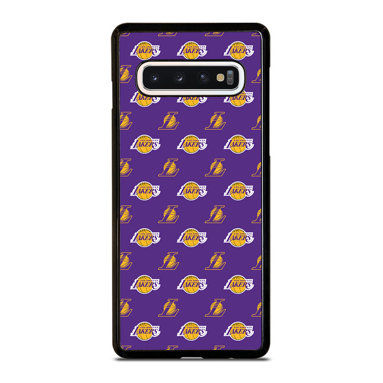LOS ANGELES LAKERS NBA PATTERN Samsung Galaxy S10 Case Cover