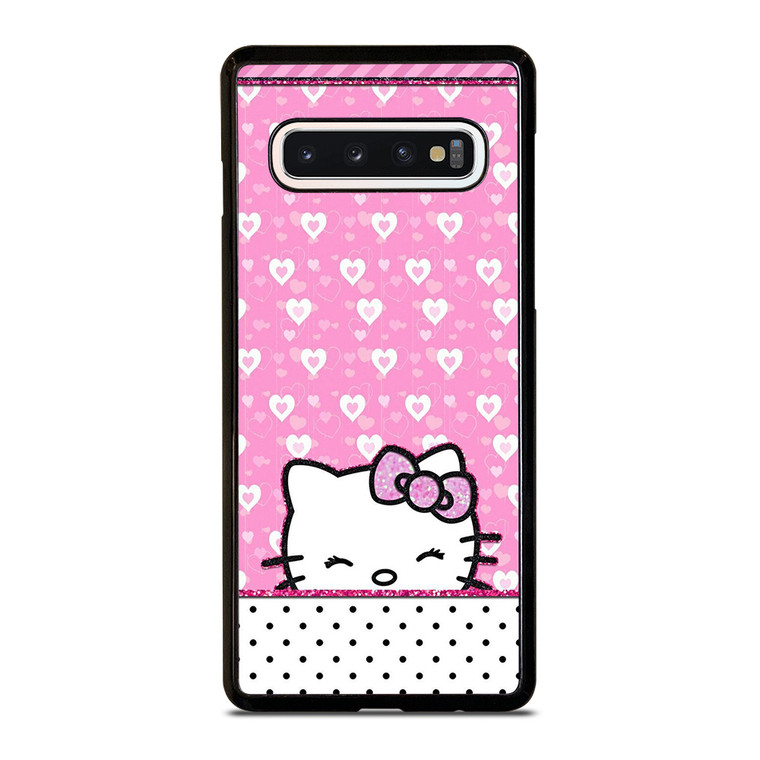 LOVELY HELLO KITTY Samsung Galaxy S10 Case Cover