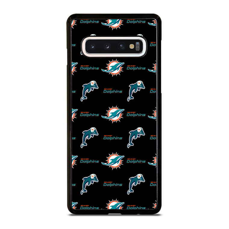 MIAMI DOLPHINS FOOTBALL PATTERN Samsung Galaxy S10 Case Cover