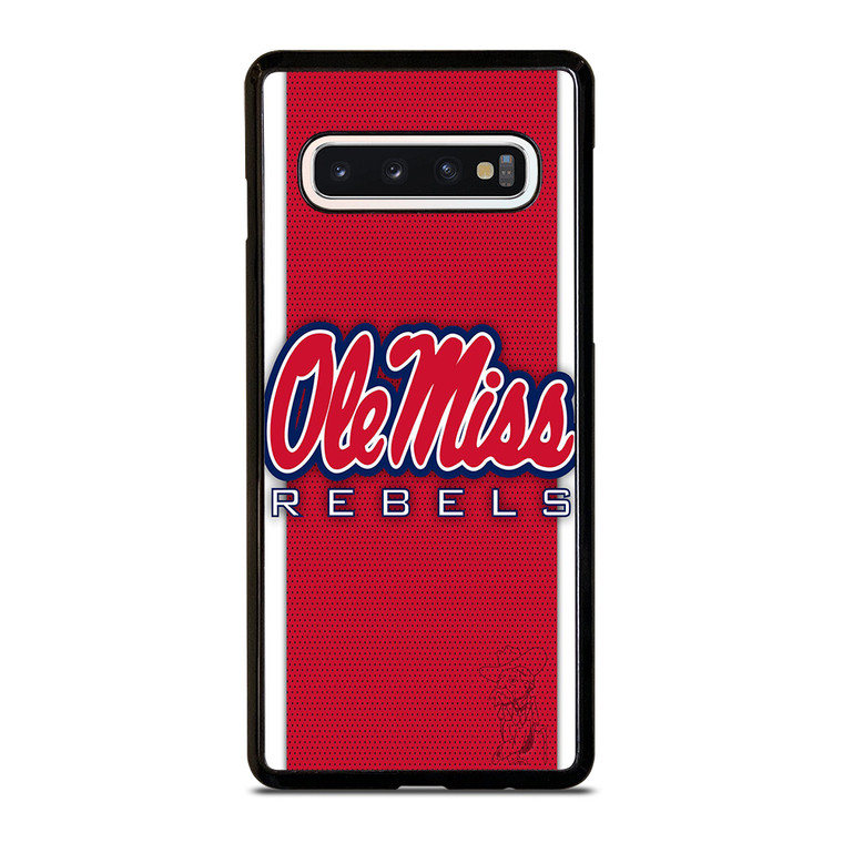 OLE MISS REBELS FOOTBALL Samsung Galaxy S10 Case Cover