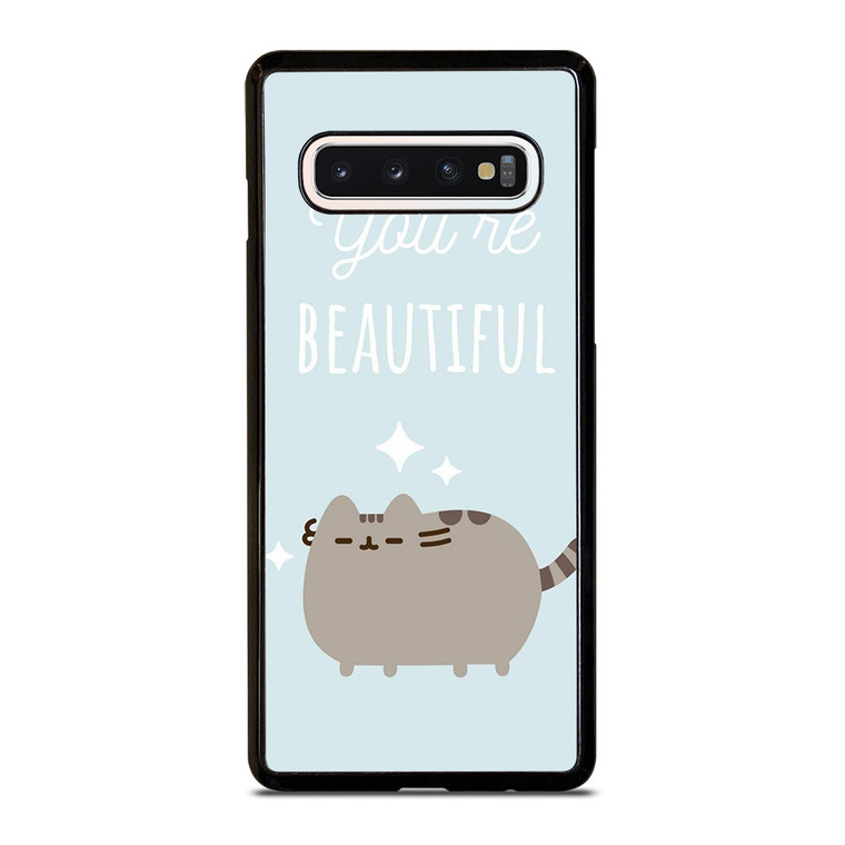 PUSHEEN BEAUTIFUL CAT Samsung Galaxy S10 Case Cover