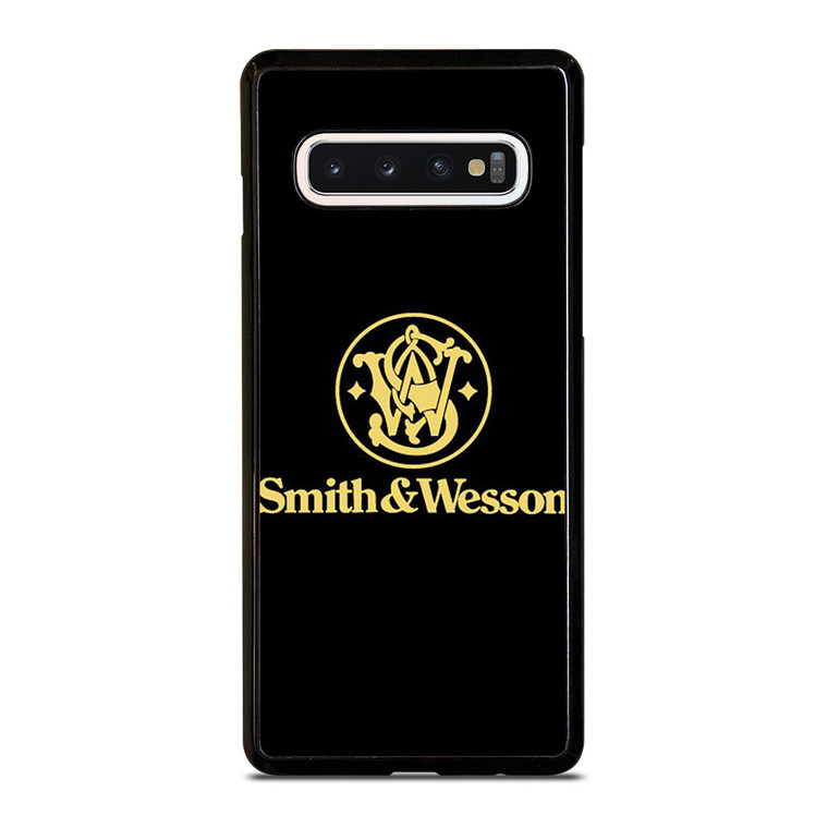 SMITH AND WESSON PISTOLS LOGO Samsung Galaxy S10 Case Cover