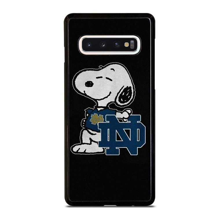 SNOOPY NOTRE DAME FIGHTING IRISH Samsung Galaxy S10 Case Cover