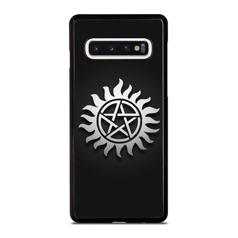 SUPERNATURAL METAL LOGO Samsung Galaxy S10 Case Cover