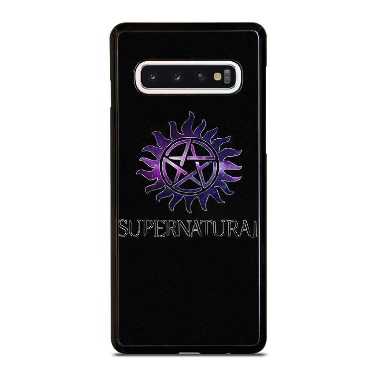 SUPERNATURAL MOVIES LOGO Samsung Galaxy S10 Case Cover