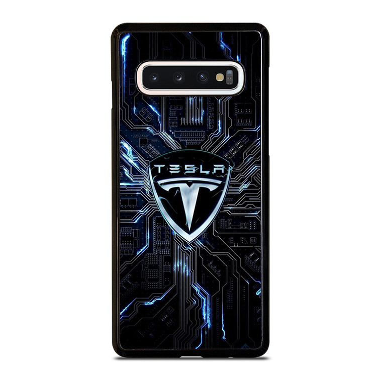 TESLA CAR ENGINE Samsung Galaxy S10 Case Cover