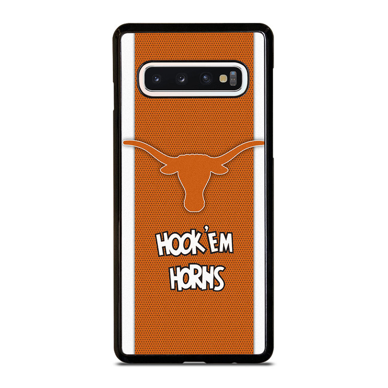 TEXAS LONGHORNS FOOTBALL SLOGAN Samsung Galaxy S10 Case Cover