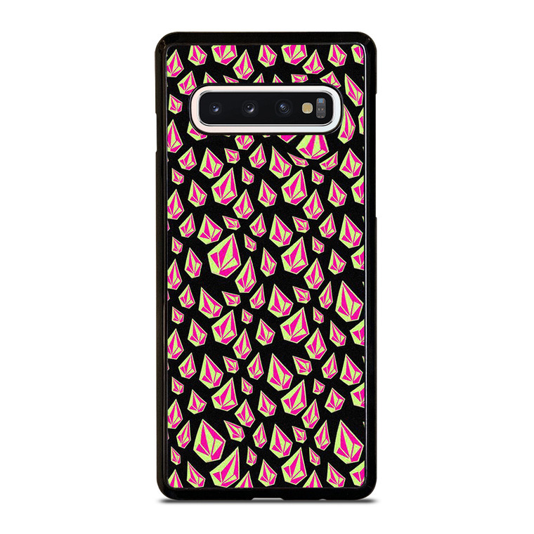 VOLCOM LOGO PATTERN Samsung Galaxy S10 Case Cover