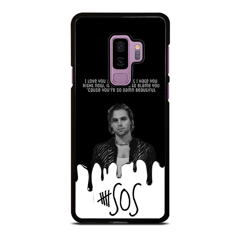 LUKE HEMMINGS 5 SECONDS OF SUMMER QUOTES Samsung Galaxy S9 Plus Case Cover