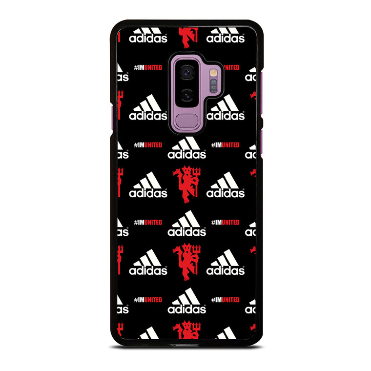 MANCHESTER UNITED ADIDAS PATTERN Samsung Galaxy S9 Plus Case Cover