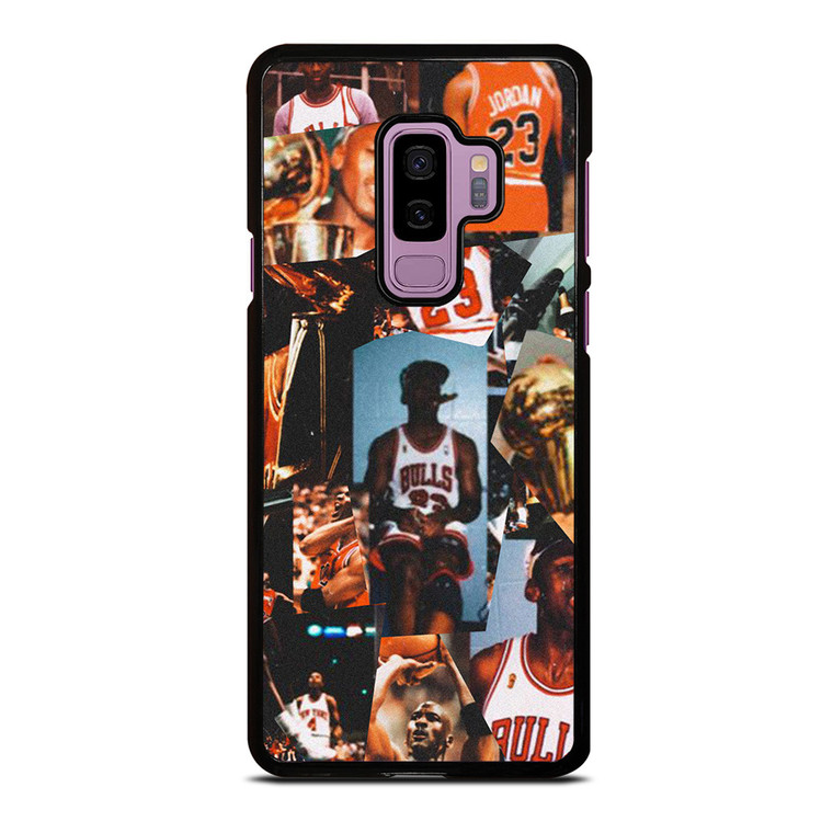MICHAEL JORDAN RETRO COLLAGE Samsung Galaxy S9 Plus Case Cover