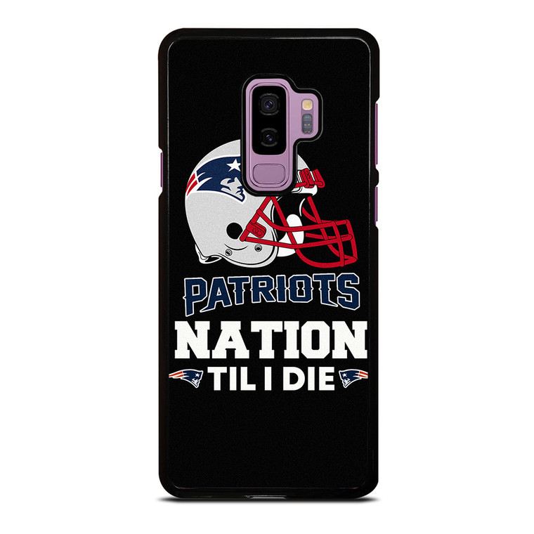 NEW ENGLAND PATRIOTS TIL I DIE Samsung Galaxy S9 Plus Case Cover