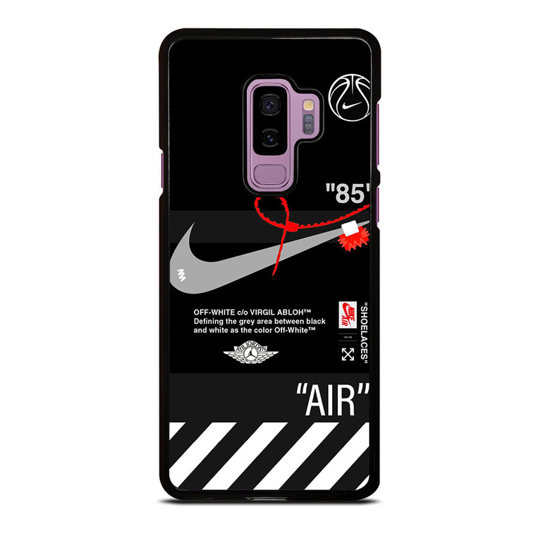 NIKE AIR JORDAN OFF WHITE STRIPES Samsung Galaxy S9 Plus Case Cover