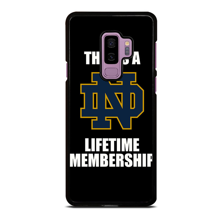 NOTRE DAME FIGHTING IRISH MEMBERSHIP Samsung Galaxy S9 Plus Case Cover