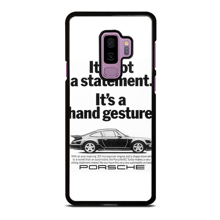 PORSHCE CAYMAN VINTAGE ADS Samsung Galaxy S9 Plus Case Cover