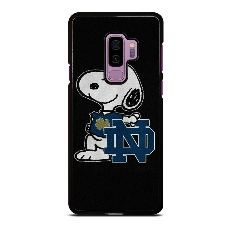 SNOOPY NOTRE DAME FIGHTING IRISH Samsung Galaxy S9 Plus Case Cover